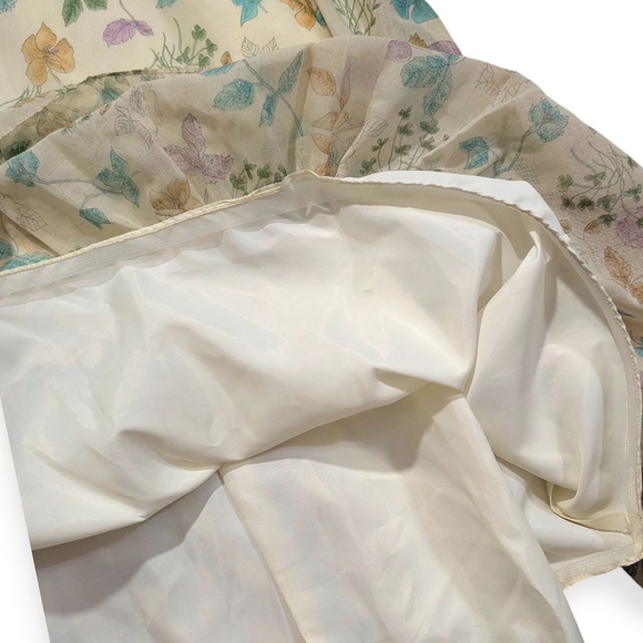 Vintage Floral Maxi Dress Small Romantic - Picture 11 of 12